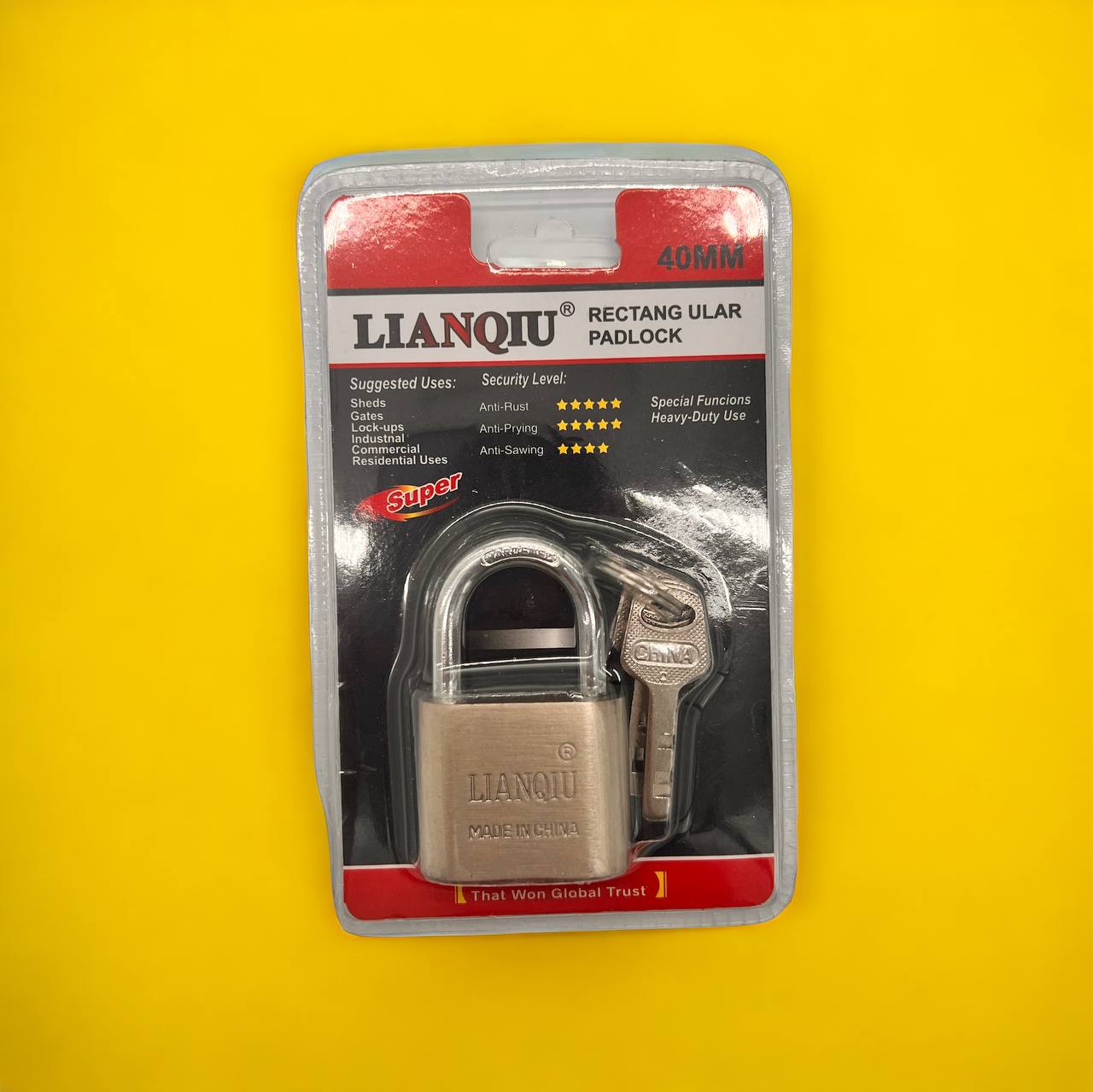 Padlock 40mm Short